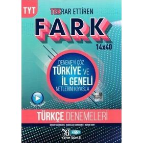 Yayın Denizi TYT Matematik Fark Tekrar Ettiren 14x40 Denemesi