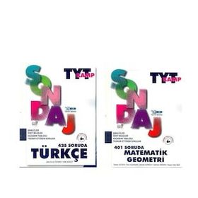 Yayın Denizi Tyt Sondaj Kamp Türkçe ve Matematik Soru Bankası Seti 2 Kitap