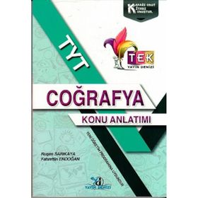 Yayın Denizi - Tyt Tek Serisi Konu Anlatımlı Coğrafya