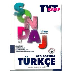Yayın Denizi TYT Türkçe Pro 425 Soruda Sondaj Kamp