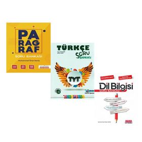 Yayın Denizi TYT Türkçe ve AKM Paragraf Dil Bilgisi Soru Bankası Seti 3 Kitap