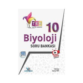 Yayın Denizi Yayınları 10. Sınıf Tek Serisi Video Çözümlü Biyoloji Soru Bankası