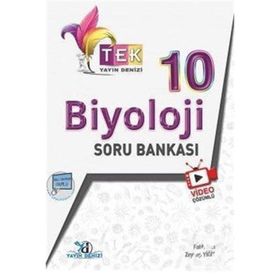 Yayın Denizi Yayınları 10. Sınıf Tek Serisi Video Çözümlü Biyoloji Soru Bankası