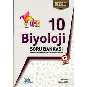 Yayın Denizi Yayınları 10. Sınıf Tek Serisi Video Çözümlü Biyoloji Soru Bankası