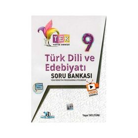 Yayın Denizi Yayınları 9. Sınıf Tek Serisi Video Çözümlü Türk Dili ve Edebiyatı Soru Bankası