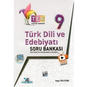 Yayın Denizi Yayınları 9. Sınıf Tek Serisi Video Çözümlü Türk Dili ve Edebiyatı Soru Bankası