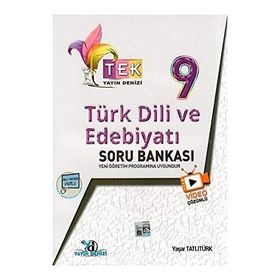 Yayın Denizi Yayınları 9. Sınıf Tek Serisi Video Çözümlü Türk Dili ve Edebiyatı Soru Bankası