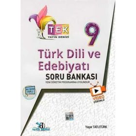Yayın Denizi Yayınları 9. Sınıf Tek Serisi Video Çözümlü Türk Dili ve Edebiyatı Soru Bankası