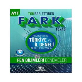 Yayın Denizi Yayınları AYT Fen Bilimleri 10x40 Tekrar Ettiren Fark Denemeleri
