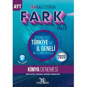 Yayın Denizi Yayınları AYT Kimya Fark Tek Serisi 15x13 Denemesi
