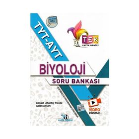 Yayın Denizi Yayınları TYT AYT TEK Serisi Video Çözümlü Biyoloji Soru Bankası
