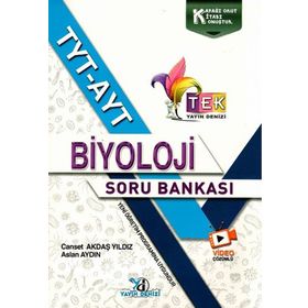 Yayın Denizi Yayınları TYT AYT TEK Serisi Video Çözümlü Biyoloji Soru Bankası