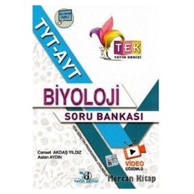 Yayın Denizi Yayınları TYT AYT TEK Serisi Video Çözümlü Biyoloji Soru Bankası