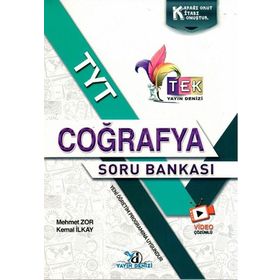 Yayın Denizi Yayınları TYT Tek Serisi Video Çözümlü Coğrafya Soru Bankası