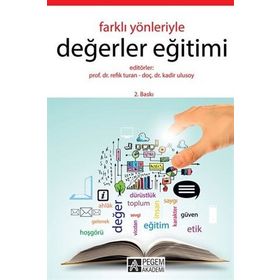 Yayıncılık Değerler Eğitimi - Pegem Akademi Yayıncılık