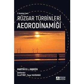 Yayıncılık Rüzgar Türbinleri Aeorodinamiği - Pegem Akademi Yayıncılık