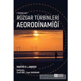 Yayıncılık Rüzgar Türbinleri Aeorodinamiği - Pegem Akademi Yayıncılık