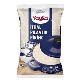 Yayla 5 kg Uzun Tane İthal Pilavlık Pirinç