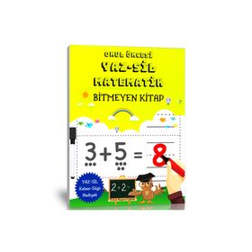 Yaz Sil Okul Öncesi Haydi Matematik Öğrenelim Kitabı
