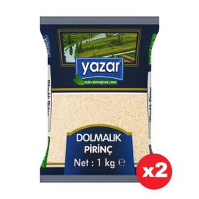 Yazar 1 kg Dolmalık Kırık Pirinç (2 adet)