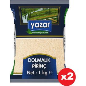 Yazar 1 kg Dolmalık Kırık Pirinç (2 adet)