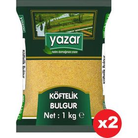 Yazar 1 kg Köftelik Bulgur (2 adet)