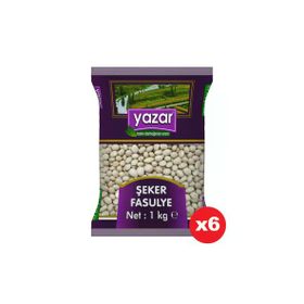 Yazar 1 kg Şeker Fasulye (12 adet)