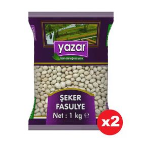 Yazar 1 kg Şeker Fasulye (12 adet)