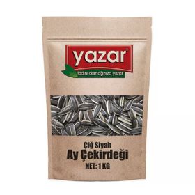 Yazar 1 kg Siyah Sade Ay Çekirdeği