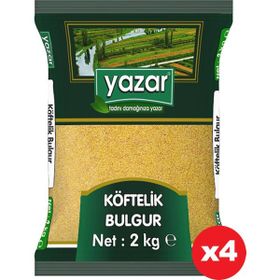 Yazar 2 kg Köftelik Bulgur (2 adet)