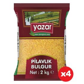 Yazar 2 kg Pilavlık Bulgur (2 adet)