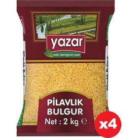 Yazar 2 kg Pilavlık Bulgur (2 adet)