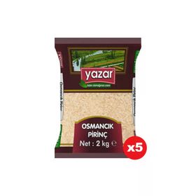 Yazar 5 kg Osmancık Pirinç (2 adet)