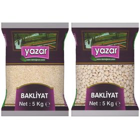 Yazar 5 kg Pilavlık Pirinç ve 5 kg Çumra Fasulye