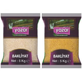 Yazar 5 kg Pilavlık Pirinç ve 5 kg Pilavlık Bulgur