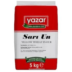 Yazar 5 kg Taş Değirmende Öğütülmüş Sarı Un
