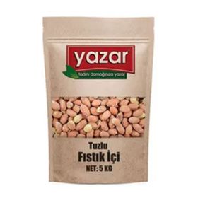 Yazar Kuruyemiş 5 kg Tuzlu Fıstık İçi