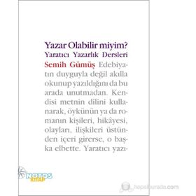 YAZAR OLABILIR MIYIM? YARATICI YAZARLIK DERSLERI - SEMIH GÜMÜŞ