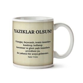 Yazıklar Olsun Baskılı Kupa