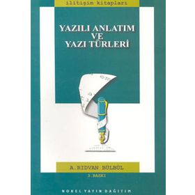 YAZILI ANLATIM VE YAZI TÜRLERİ - RIDVAN BÜLBÜL
