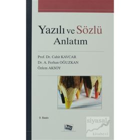 Yazılı ve Sözlü Anlatım - Cahit Kavcar Özlem Aksoy Ali Ferhan Oğuzkan