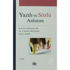 Yazılı ve Sözlü Anlatım - Cahit Kavcar Özlem Aksoy Ali Ferhan Oğuzkan