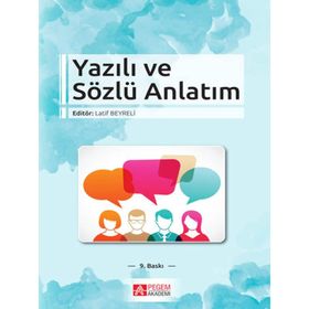 Yazılı ve Sözlü Anlatım - Pegem Akademi Yayıncılık