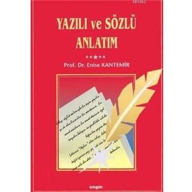 YAZILI VE SÖZLÜ ANLATIM - ŞERİF AKTAŞ