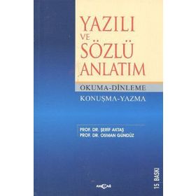 YAZILI VE SÖZLÜ ANLATIM - ŞERİF AKTAŞ