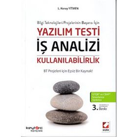 Yazılım Testi - İş Analizi - Kullanılabilirlik - Lütfü Koray Yitmen