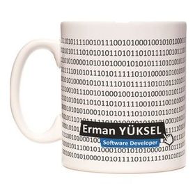 Yazılımcı Coder Kişiye İsme Özel Meslek Kupa Bardak