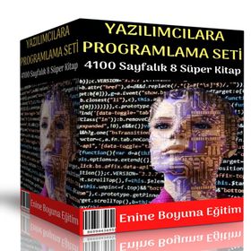 Yazılımcılara Programlama Eğitim Seti 8 Süper Kitap