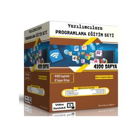 Yazılımcılara Programlama Eğitim Seti 8 Süper Kitap