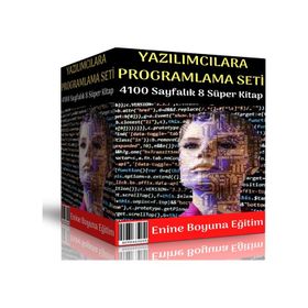 Yazılımcılara Programlama Eğitim Seti 8 Süper Kitap